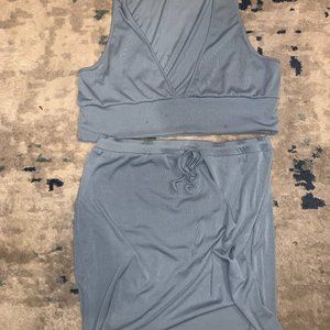 shein ,2x, light blue